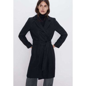 ZARA Classic Belted Coat